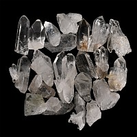 Medium Quartz Rock Crystal Specimen Collection [20]