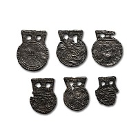 Medieval Decorated Lead 'Spangle' Collection