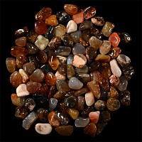 Polished Mixed Agate and Chalcedony Mineral Specimen Group [100]