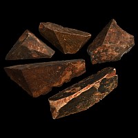 Large Brown Mineral Collection [5]