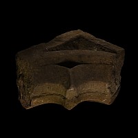 Monumental Medieval Limestone Window Arch Corner