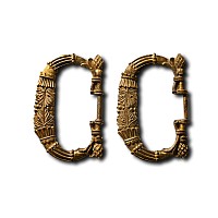 Gilt Bronze Handle Pair