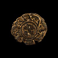 Anglo-Saxon Gilt Bronze Animal Style 1 Mount