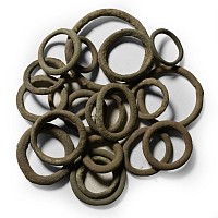Iron Age Celtic Bronze Large Proto-Ring Money Collection