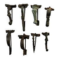 Roman Bronze Bow Brooch Collection