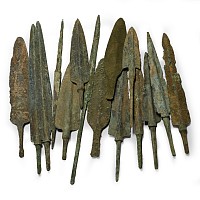 Luristan Bronze Arrowhead Group