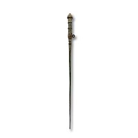 Luristan Bronze Pin with Decorative Head