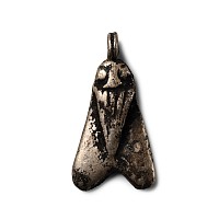 Egyptian Silver Fly Amulet