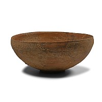 Western Asiatic Terracotta Bowl with Shallow Foot