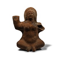 Egyptian Terracotta Figurine of Baubo