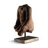 Egyptian Terracotta Seated Torso