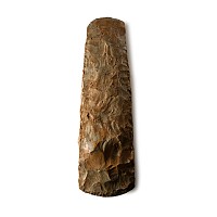 Massive Stone Age Thin-Butted Knapped Axe Head