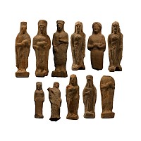 Greek Terracotta Female Figures