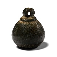 Roman Bronze Weight with Suspension Loop