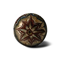 Polychrome Glass Bowl
