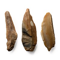 Stone Age French Knife Blade Collection