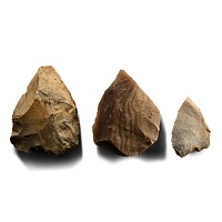 Stone Age Levallois French Flint Point Group