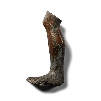 Roman Votive Bronze Statue Leg