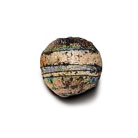 Roman Iridescent Glass Bead