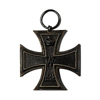WWI Imperial German Iron Cross with Military Photograph