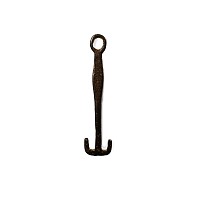 Anglo-Saxon Bronze Girdle Hanger Pendant