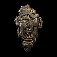 Medieval Silver-Gilt Crucifix Pendant