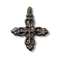 Viking Age Bronze Cross Pendant