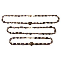 Amethyst Bead Necklace Group