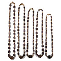 Amethyst Bead Necklace Group