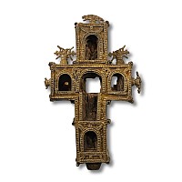 Greek Silver Atlas Cross