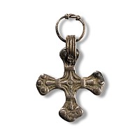 Viking Age Silver Cross Pendant