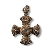 Georgian Silver Cross Pendant