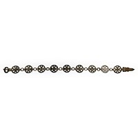 Byzantine Bronze Belt with Openwork Crosses
