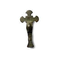 Anglo-Saxon Bronze Cruciform Bow Brooch