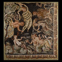 Roman Mosaic Depicting Nereids and Tritons