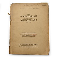 The H. Kevorkian Collection of Oriental Art (Part Two)