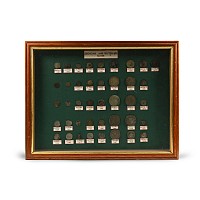 Post Medieval Cased 'Manchester Area' Silver Coin Collection