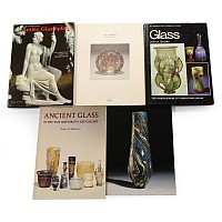 A Collection of Books on Ancient Glass - 5 Titles