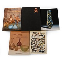 A Collection of Books on Ancient Glass - 5 Titles