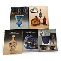 A Collection of Books on Ancient Glass - 5 Tttles