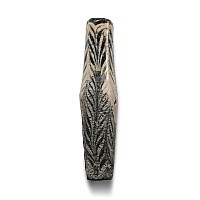 Large Roman Feathered Glass Bead