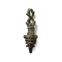 Roman Bronze Handle Fragment