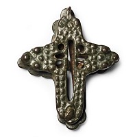 Medieval Bronze Cross Pendant