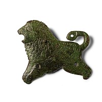 Late Roman Lion Horse Harness Mount