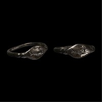 Large Roman Bronze Ring with Capricorn