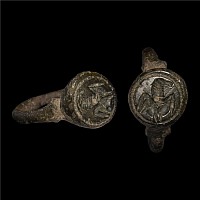 Roman Bronze Ring with Aquila