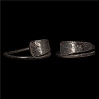 Iron Age Celtic Silver Decorated Ring