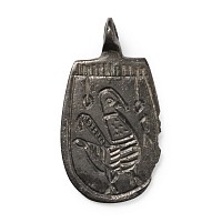 Byzantine Bronze Pendant with Bird
