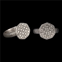 Medieval Decorated Silver Ring