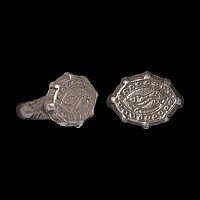 Large Medieval Silver Ring with Fish